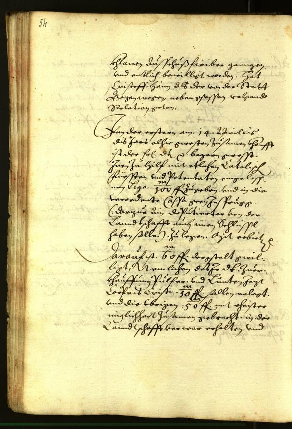 Stadtarchiv Bozen - BOhisto Ratsprotokoll 1614 