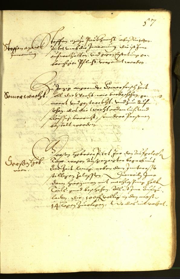 Stadtarchiv Bozen - BOhisto Ratsprotokoll 1614 