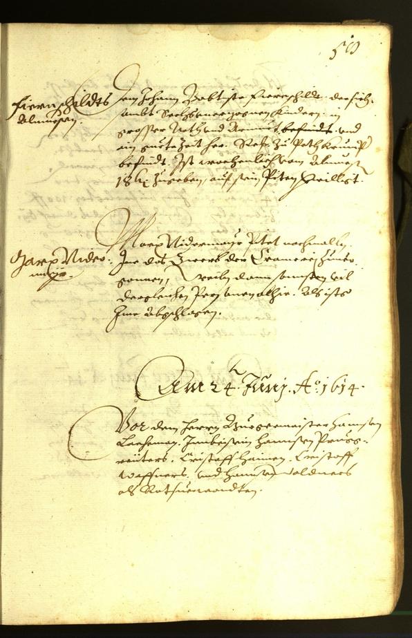 Civic Archives of Bozen-Bolzano - BOhisto Minutes of the council 1614 