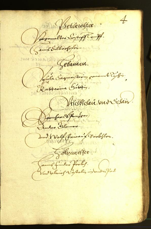 Stadtarchiv Bozen - BOhisto Ratsprotokoll 1614 