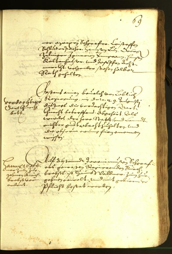 Stadtarchiv Bozen - BOhisto Ratsprotokoll 1614 