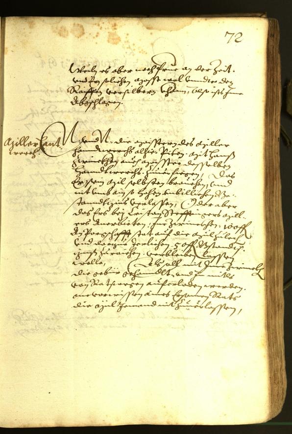 Stadtarchiv Bozen - BOhisto Ratsprotokoll 1614 