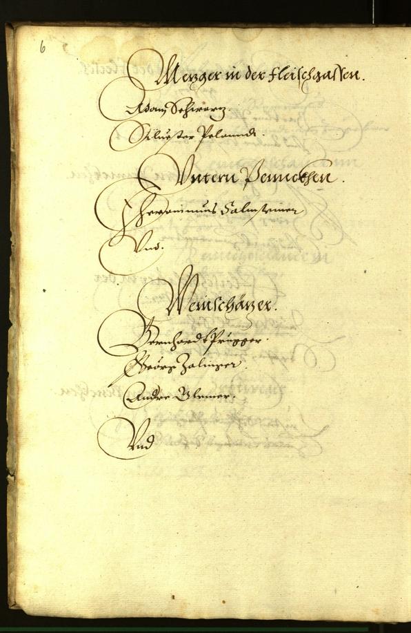 Stadtarchiv Bozen - BOhisto Ratsprotokoll 1614 