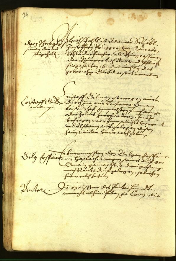 Civic Archives of Bozen-Bolzano - BOhisto Minutes of the council 1614 