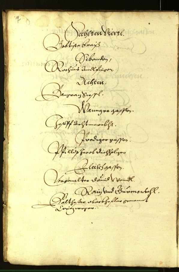 Stadtarchiv Bozen - BOhisto Ratsprotokoll 1614 