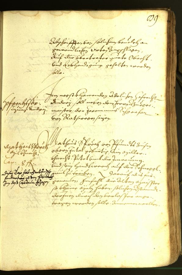 Civic Archives of Bozen-Bolzano - BOhisto Minutes of the council 1614 