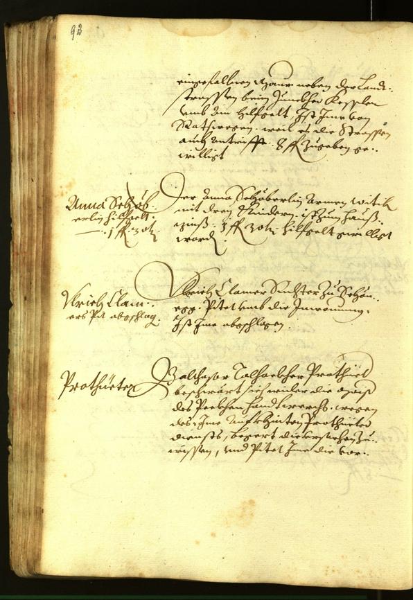 Stadtarchiv Bozen - BOhisto Ratsprotokoll 1614 