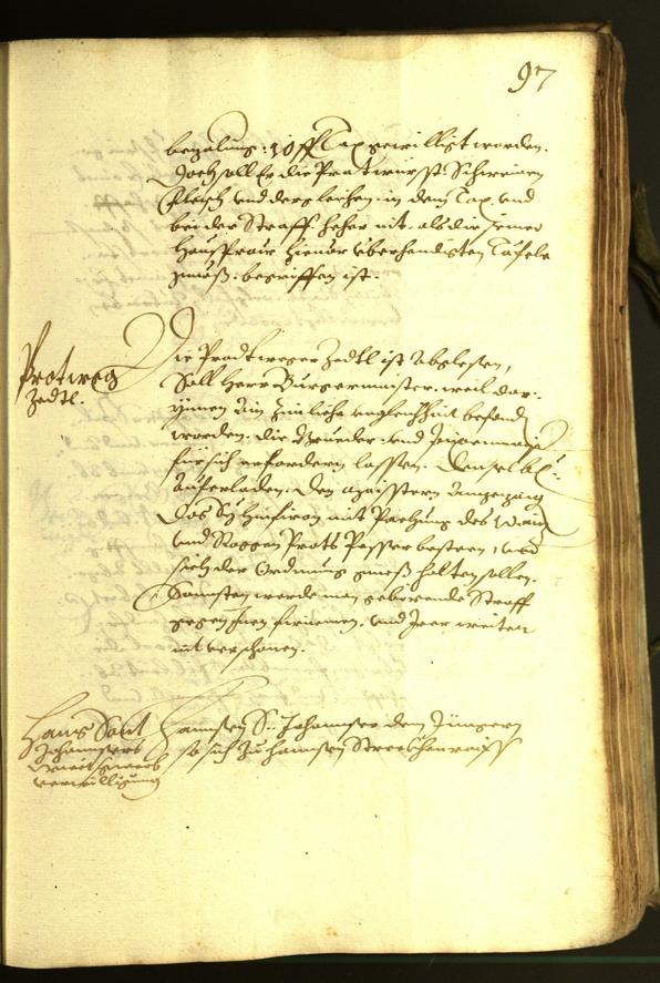 Civic Archives of Bozen-Bolzano - BOhisto Minutes of the council 1614 