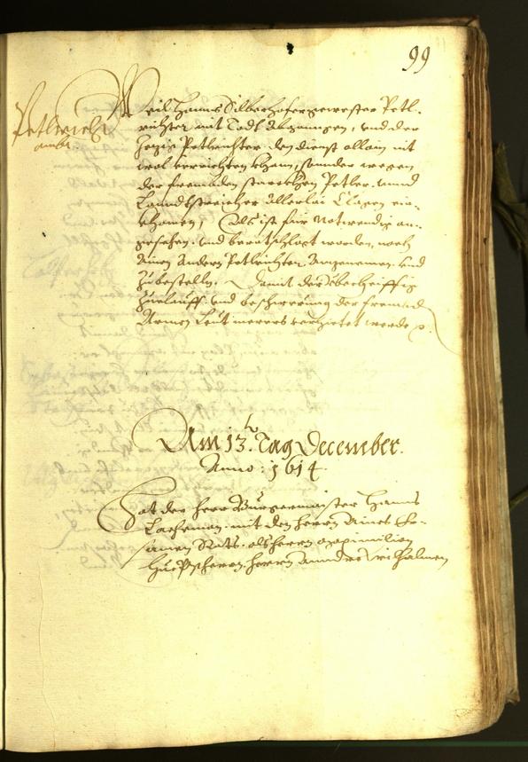 Civic Archives of Bozen-Bolzano - BOhisto Minutes of the council 1614 