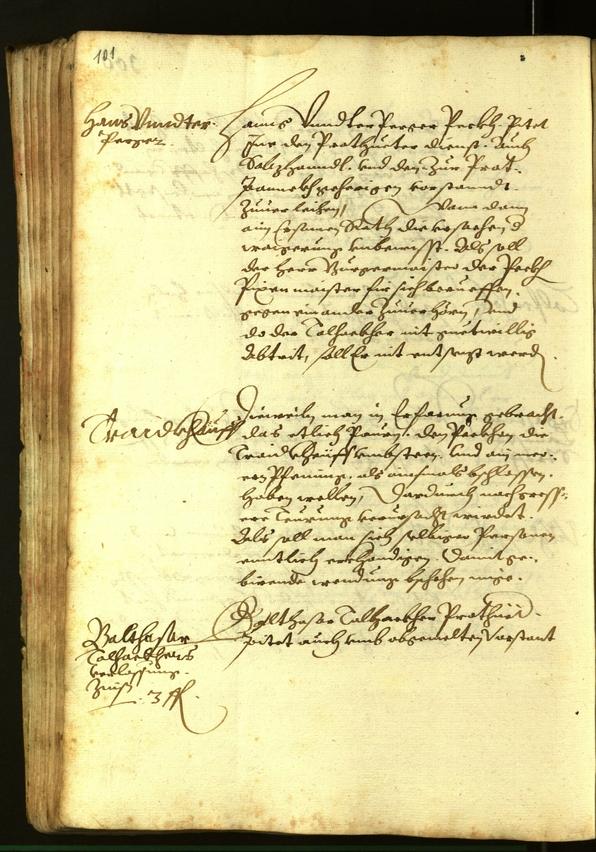 Civic Archives of Bozen-Bolzano - BOhisto Minutes of the council 1614 