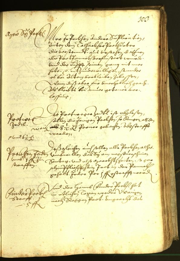 Stadtarchiv Bozen - BOhisto Ratsprotokoll 1614 