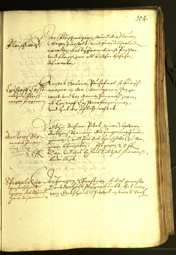 Archivio Storico della Città di Bolzano - BOhisto protocollo consiliare 1614 