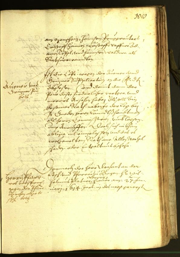 Stadtarchiv Bozen - BOhisto Ratsprotokoll 1614 