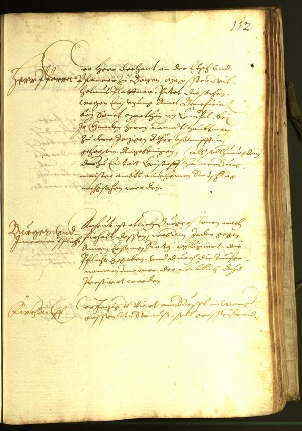 Civic Archives of Bozen-Bolzano - BOhisto Minutes of the council 1614 