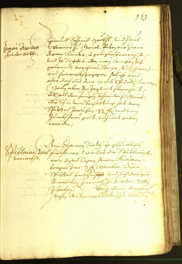 Stadtarchiv Bozen - BOhisto Ratsprotokoll 1614 