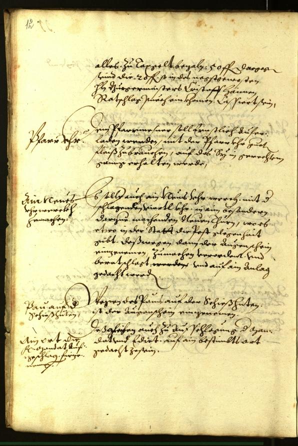 Civic Archives of Bozen-Bolzano - BOhisto Minutes of the council 1614 