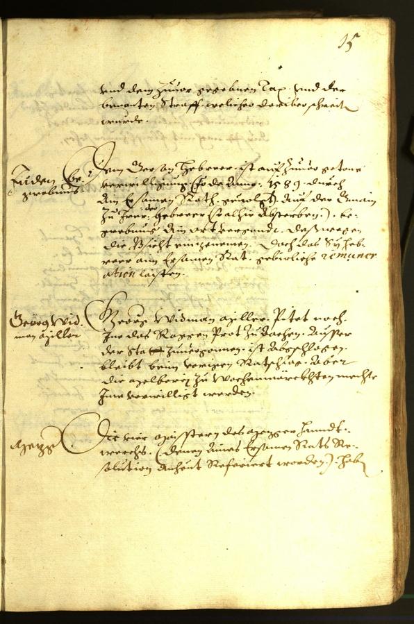 Stadtarchiv Bozen - BOhisto Ratsprotokoll 1614 