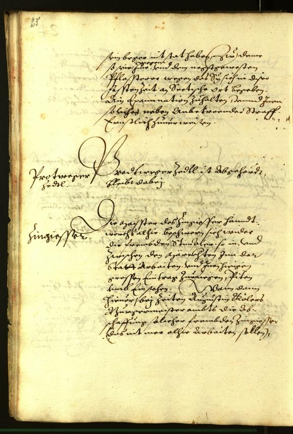 Stadtarchiv Bozen - BOhisto Ratsprotokoll 1614 