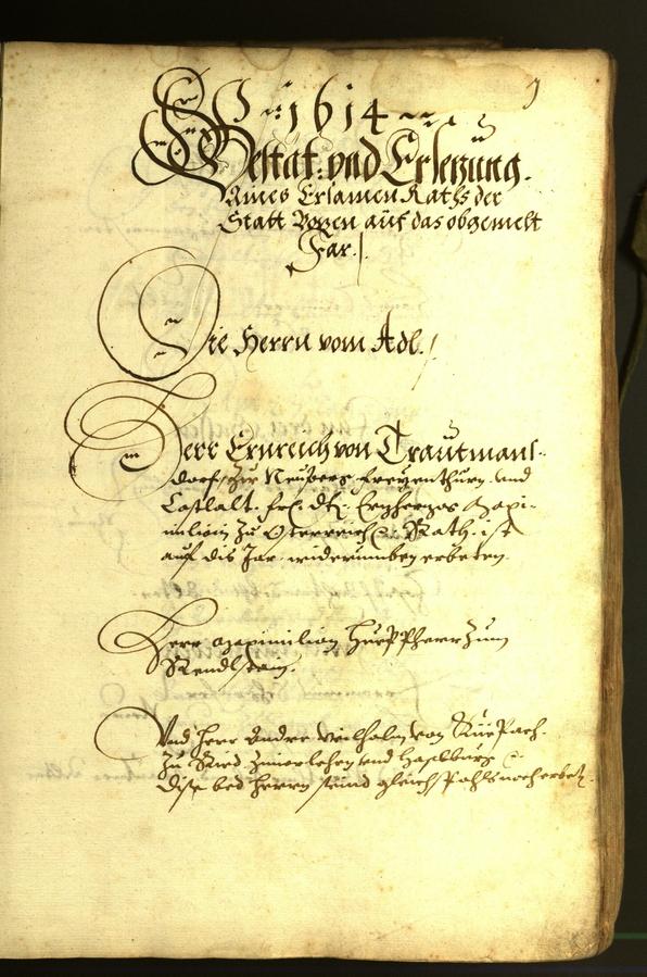 Civic Archives of Bozen-Bolzano - BOhisto Minutes of the council 1614 