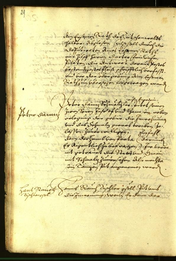 Civic Archives of Bozen-Bolzano - BOhisto Minutes of the council 1614 