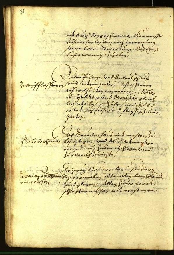 Stadtarchiv Bozen - BOhisto Ratsprotokoll 1614 