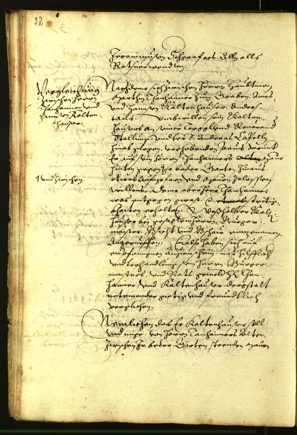 Civic Archives of Bozen-Bolzano - BOhisto Minutes of the council 1614 