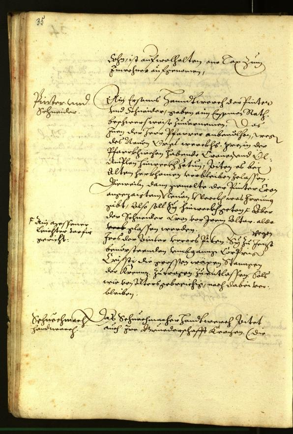 Stadtarchiv Bozen - BOhisto Ratsprotokoll 1614 