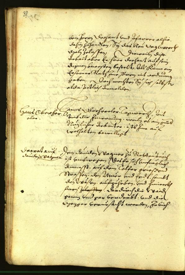 Stadtarchiv Bozen - BOhisto Ratsprotokoll 1614 