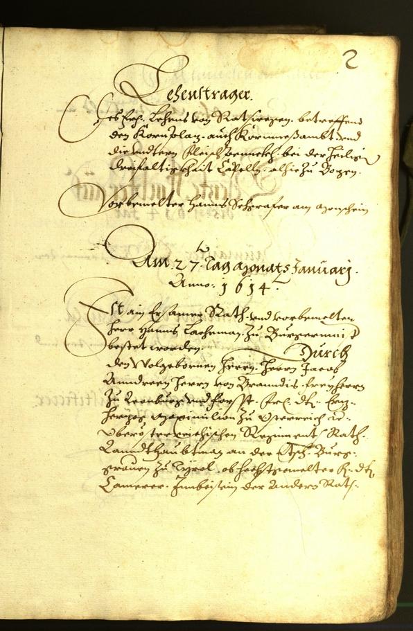 Stadtarchiv Bozen - BOhisto Ratsprotokoll 1614 