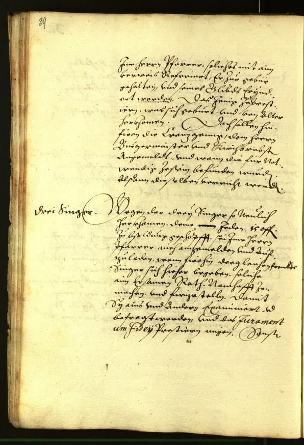 Civic Archives of Bozen-Bolzano - BOhisto Minutes of the council 1614 