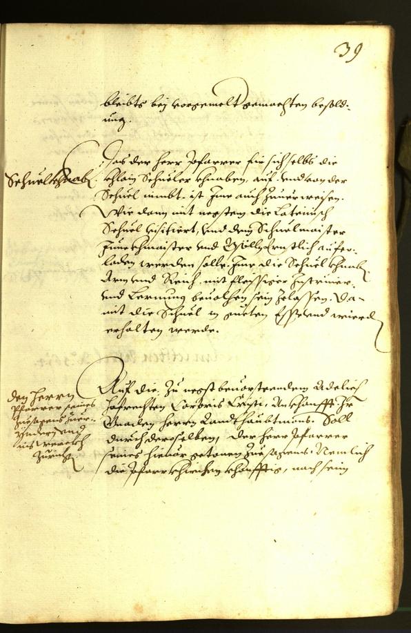 Stadtarchiv Bozen - BOhisto Ratsprotokoll 1614 