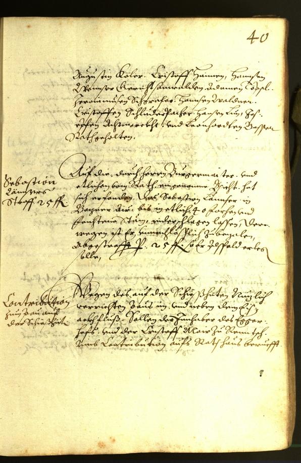 Stadtarchiv Bozen - BOhisto Ratsprotokoll 1614 