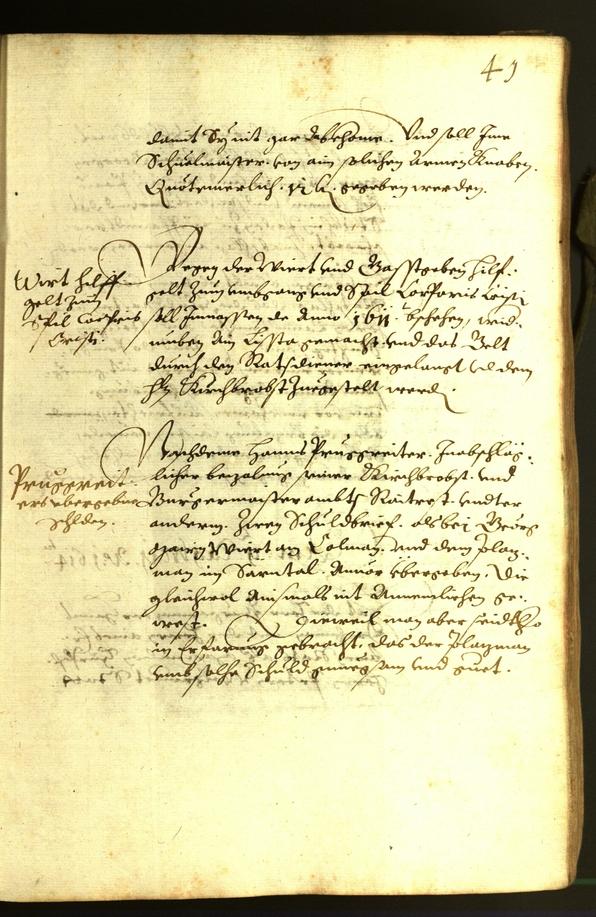 Stadtarchiv Bozen - BOhisto Ratsprotokoll 1614 