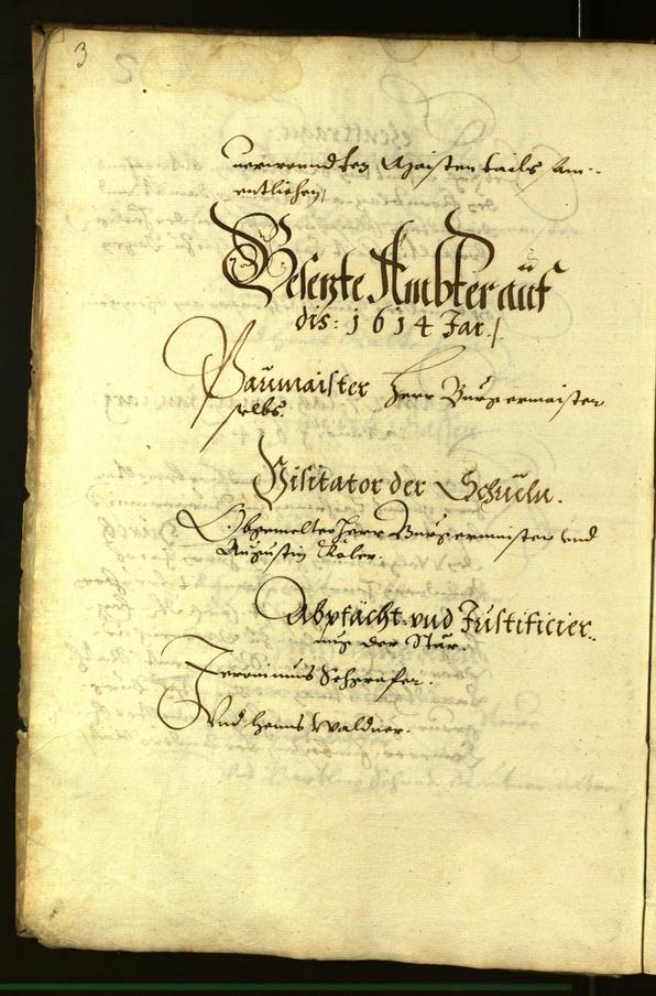 Stadtarchiv Bozen - BOhisto Ratsprotokoll 1614 