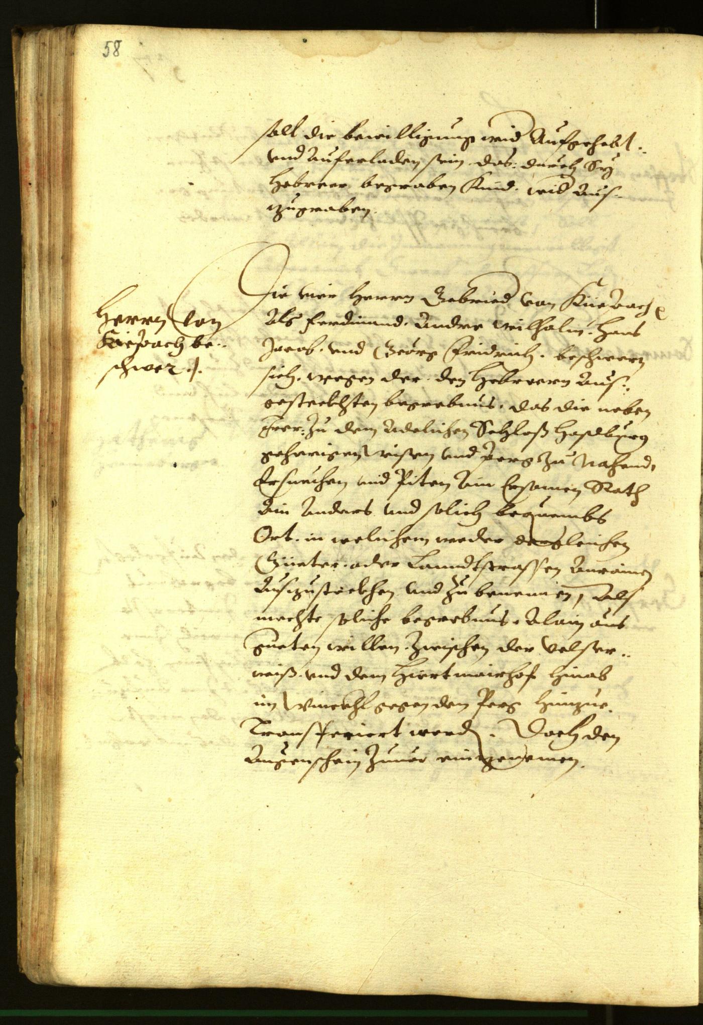 Stadtarchiv Bozen - BOhisto Ratsprotokoll 1614 