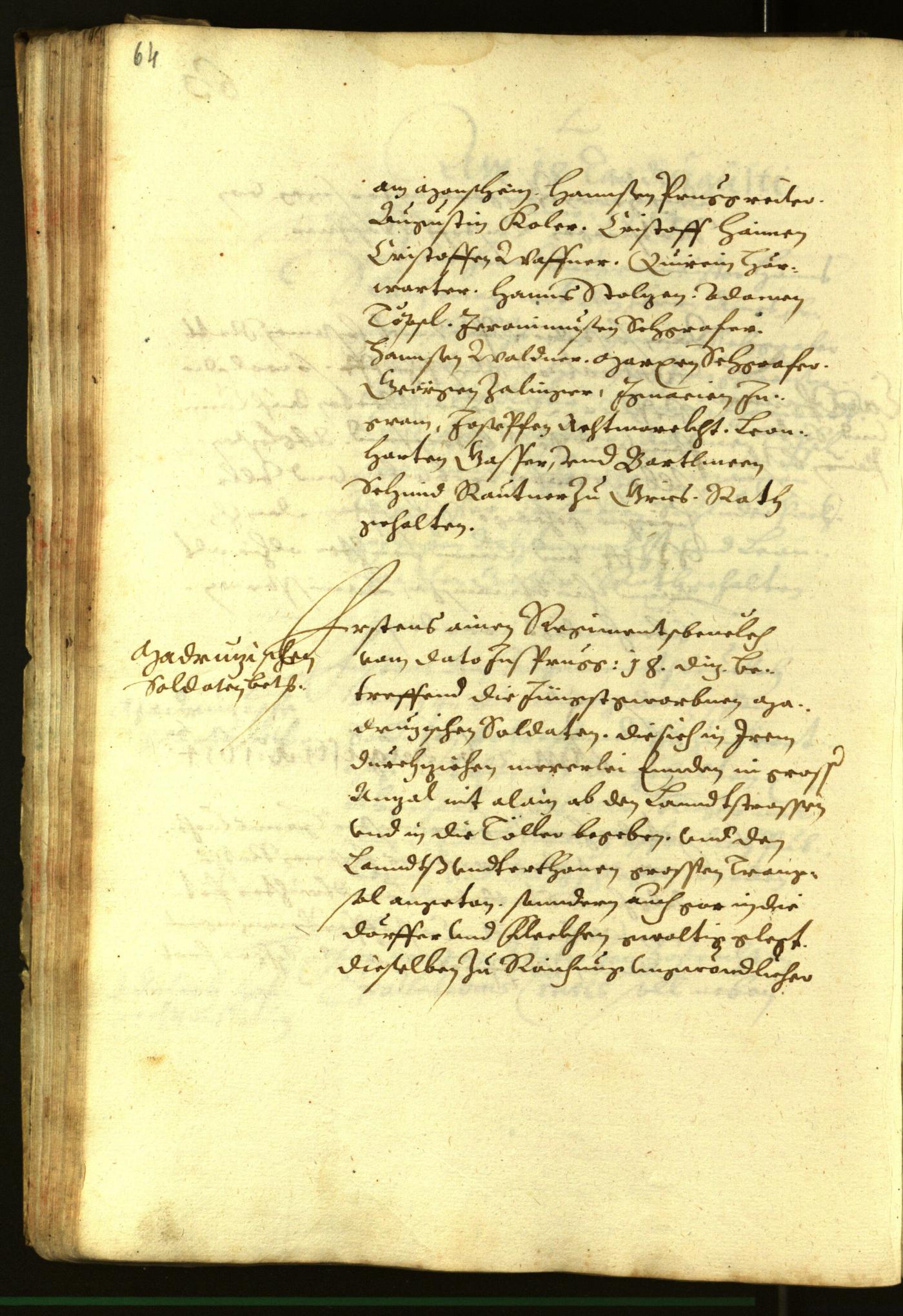 Civic Archives of Bozen-Bolzano - BOhisto Minutes of the council 1614 