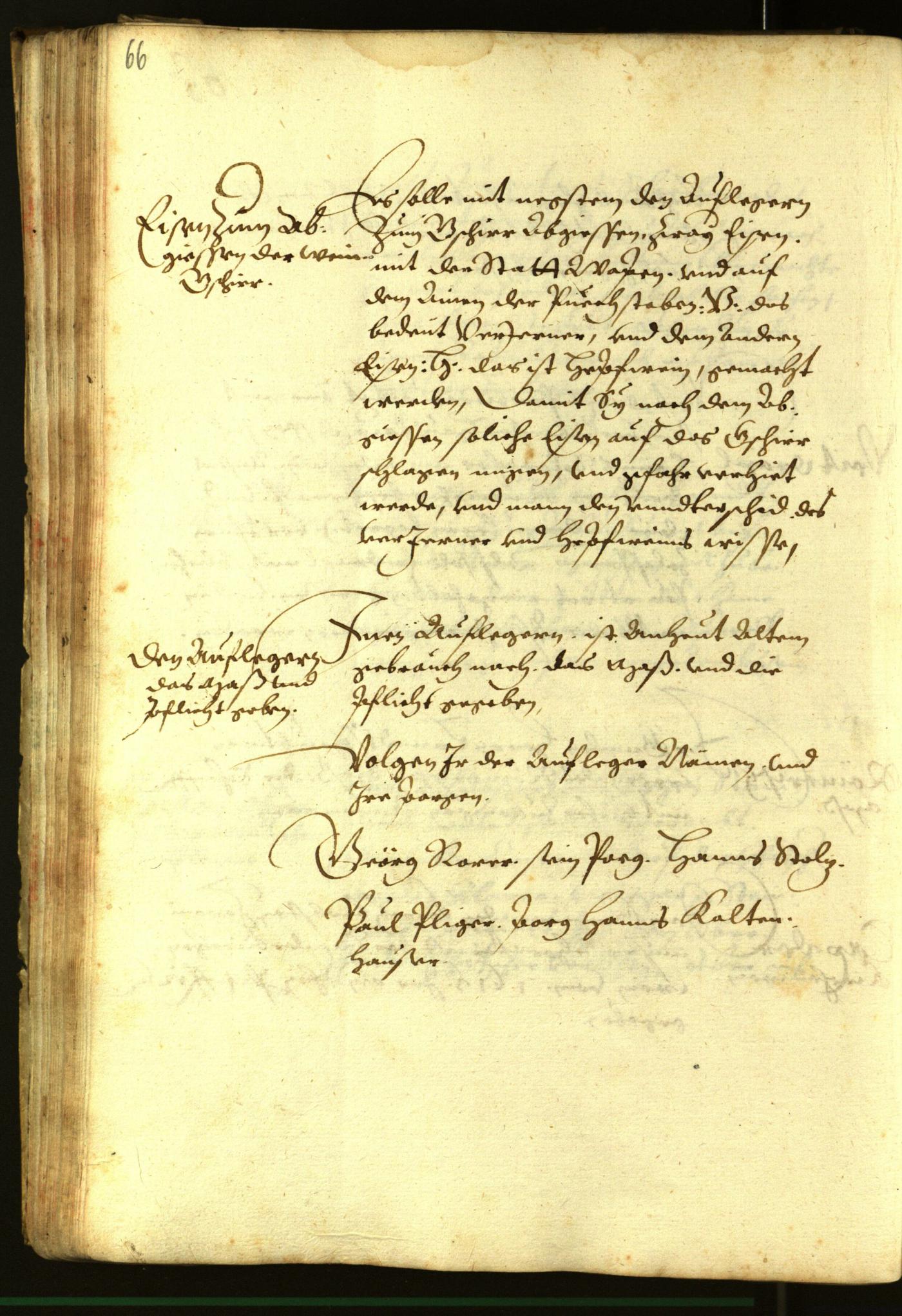 Stadtarchiv Bozen - BOhisto Ratsprotokoll 1614 