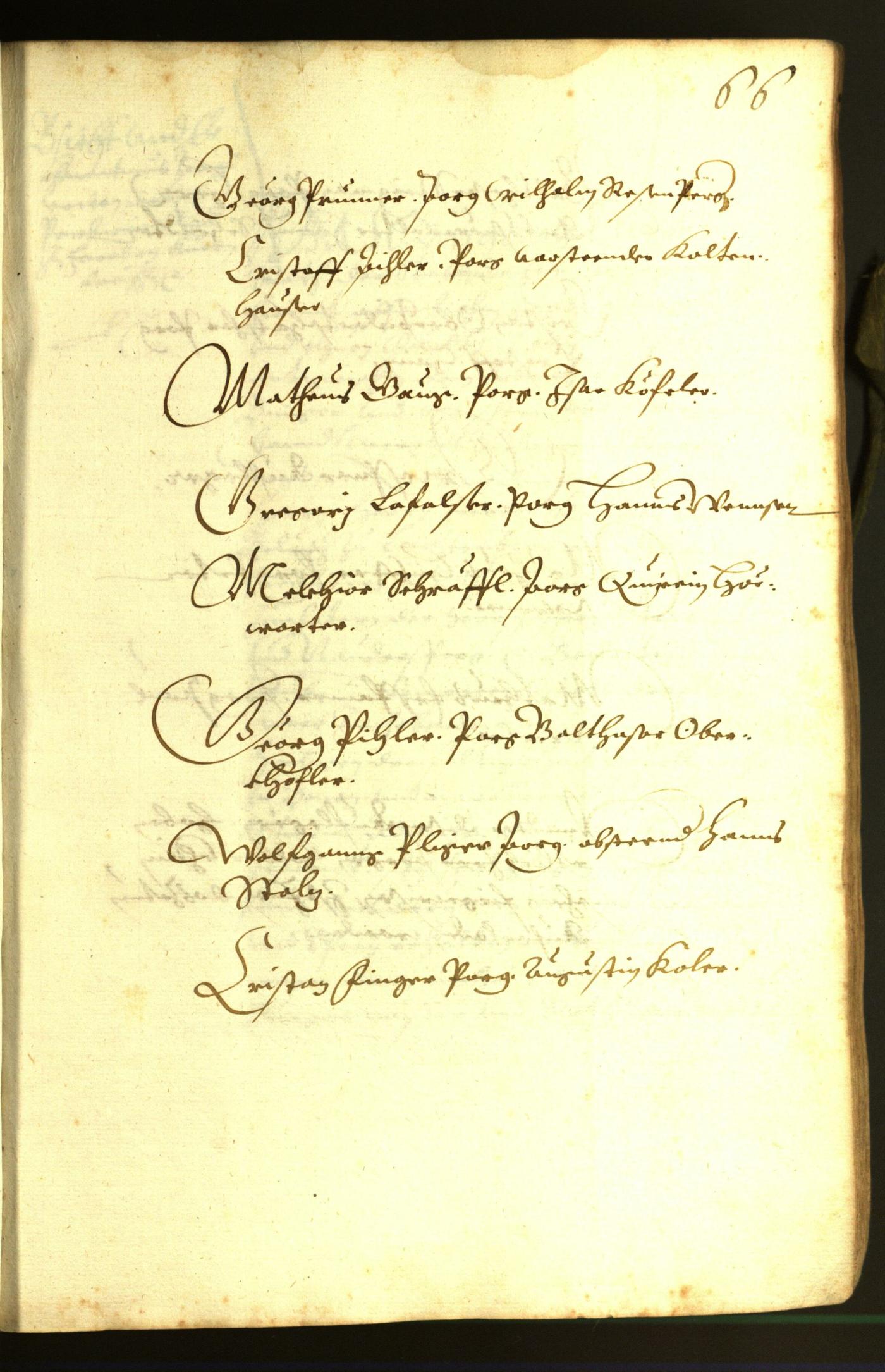 Stadtarchiv Bozen - BOhisto Ratsprotokoll 1614 