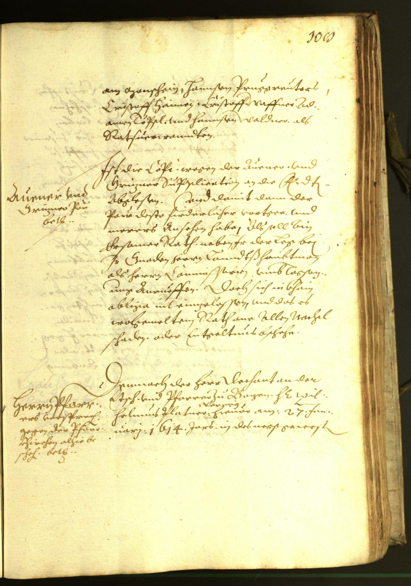 Civic Archives of Bozen-Bolzano - BOhisto Minutes of the council 1614 