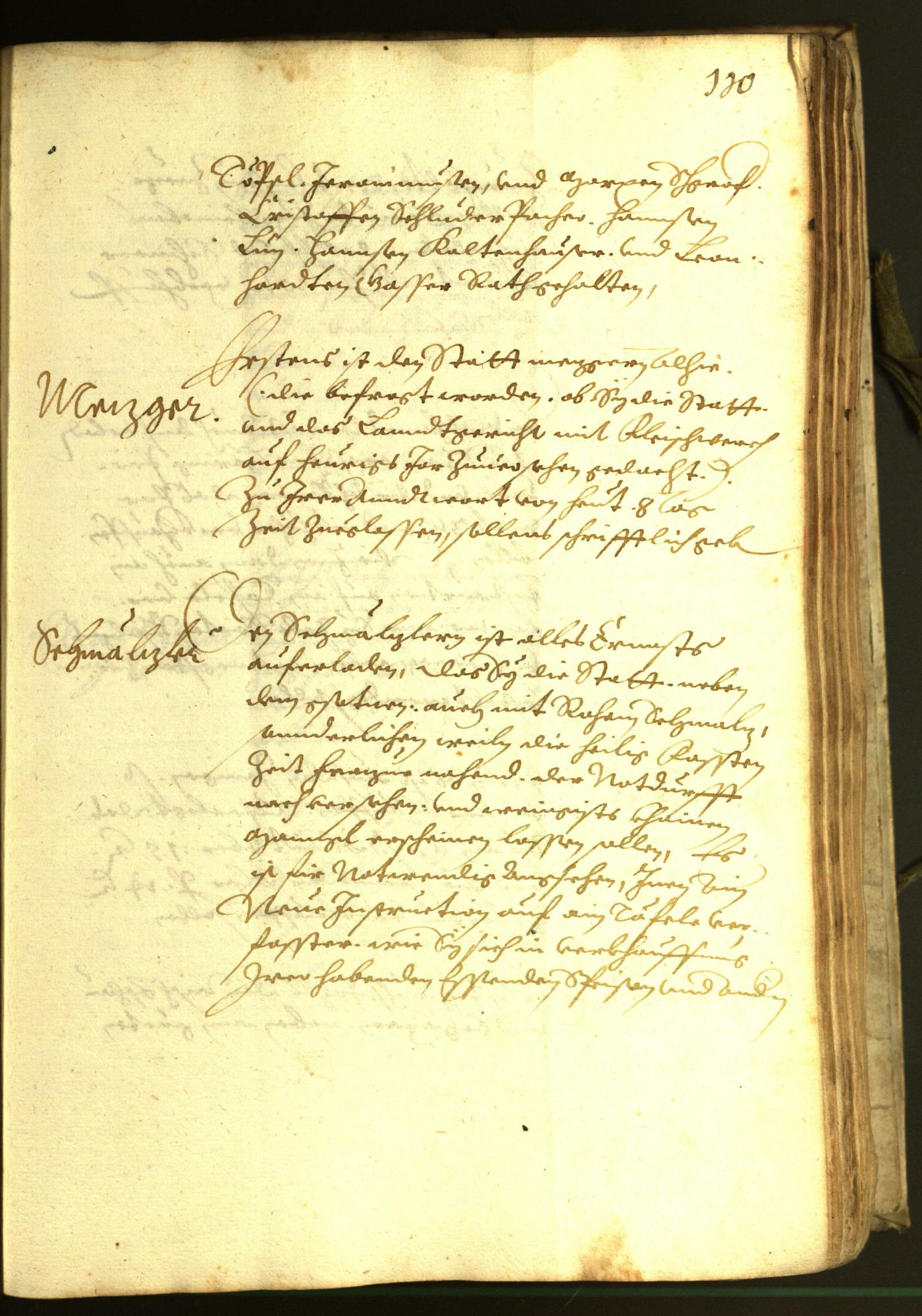 Civic Archives of Bozen-Bolzano - BOhisto Minutes of the council 1614 