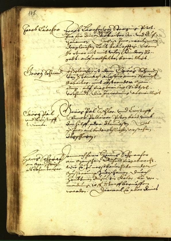 Civic Archives of Bozen-Bolzano - BOhisto Minutes of the council 1615 