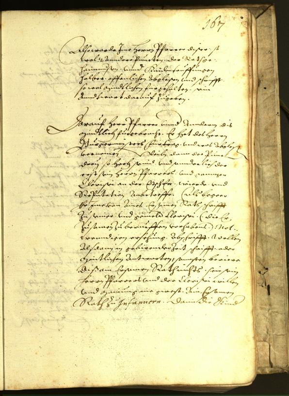 Stadtarchiv Bozen - BOhisto Ratsprotokoll 1615 