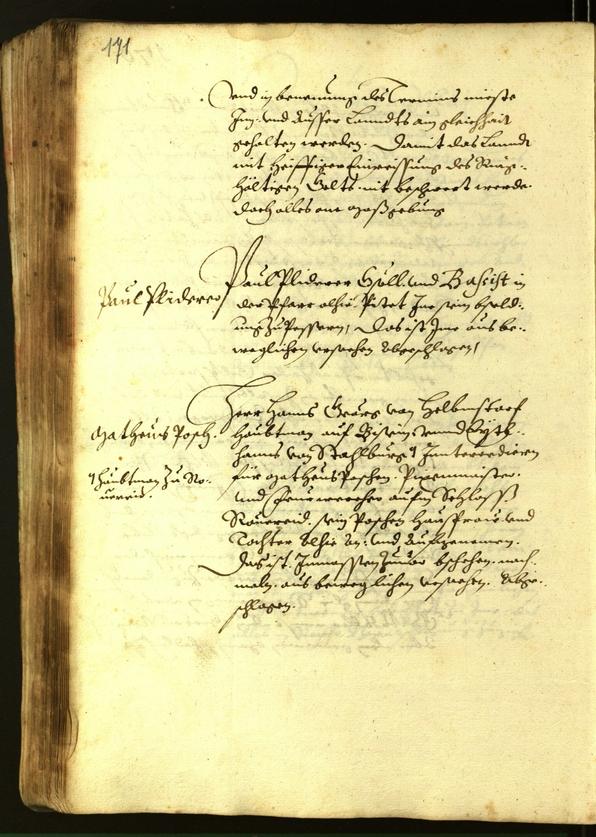 Civic Archives of Bozen-Bolzano - BOhisto Minutes of the council 1615 