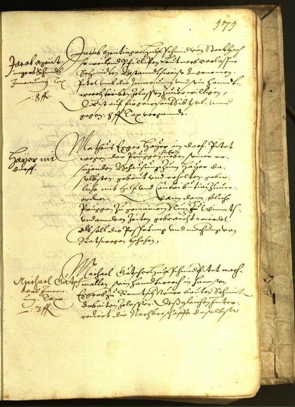 Civic Archives of Bozen-Bolzano - BOhisto Minutes of the council 1615 