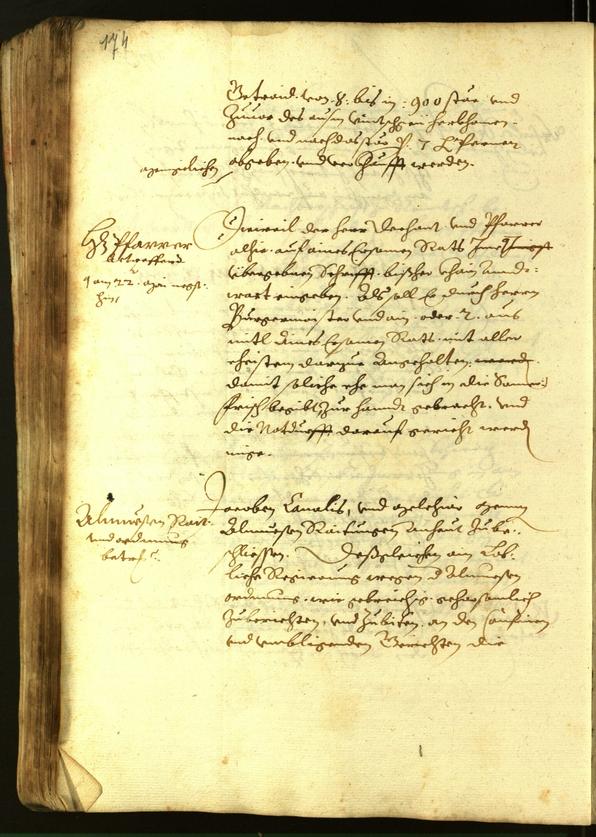 Civic Archives of Bozen-Bolzano - BOhisto Minutes of the council 1615 