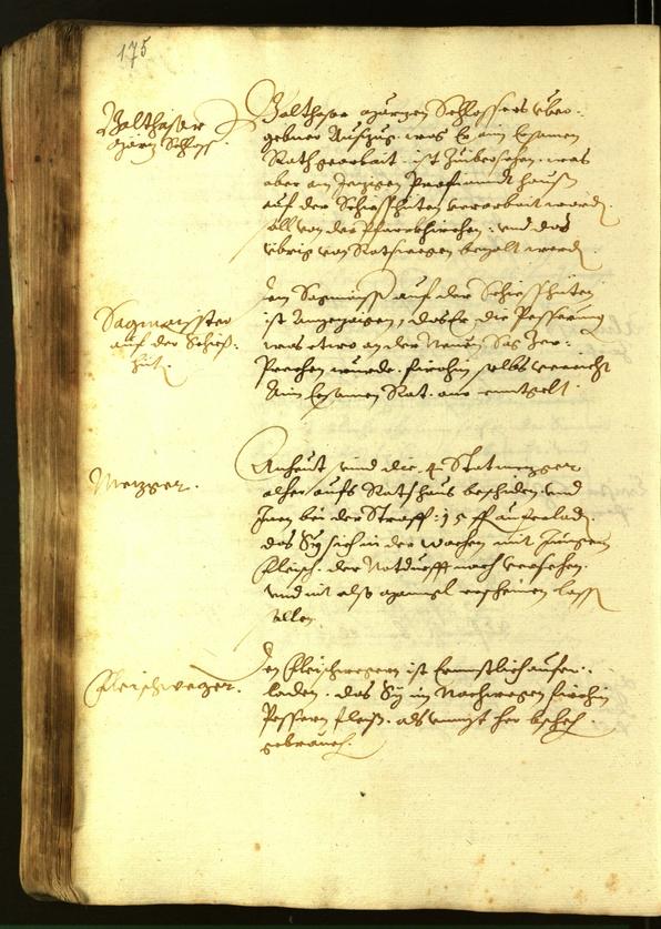 Civic Archives of Bozen-Bolzano - BOhisto Minutes of the council 1615 