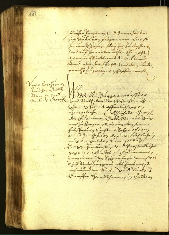 Civic Archives of Bozen-Bolzano - BOhisto Minutes of the council 1615 