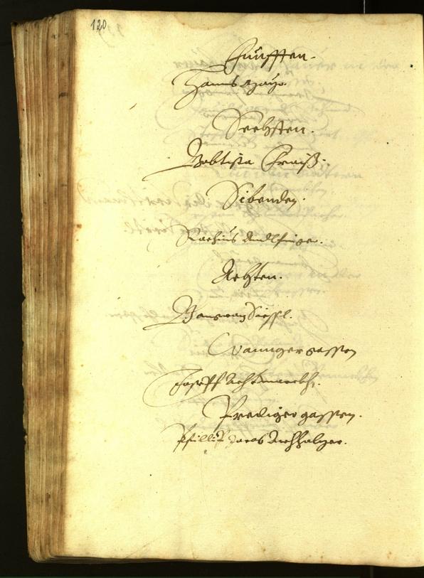 Stadtarchiv Bozen - BOhisto Ratsprotokoll 1615 