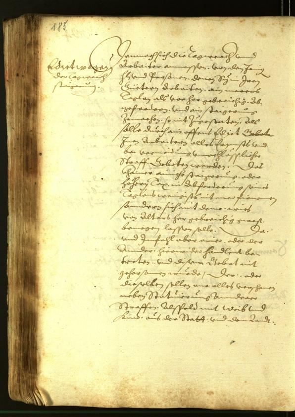 Civic Archives of Bozen-Bolzano - BOhisto Minutes of the council 1615 