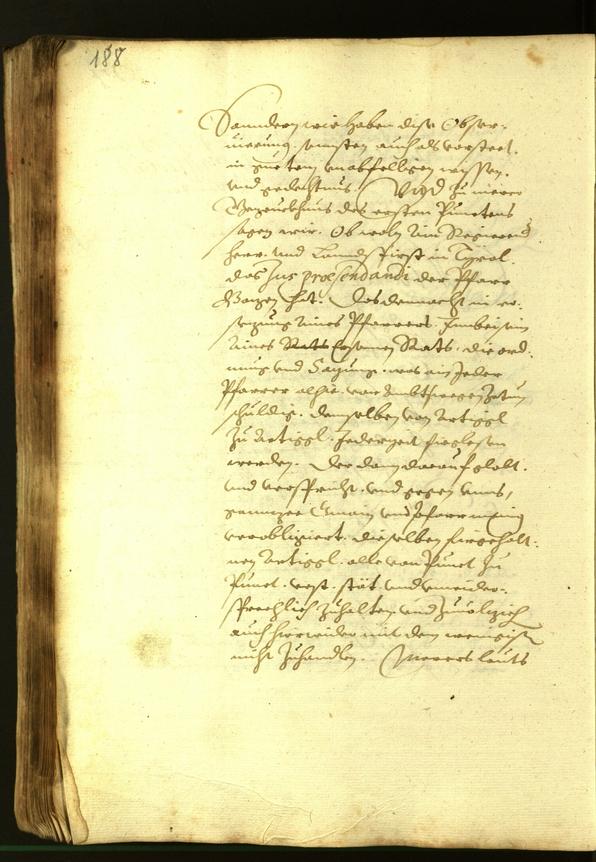 Civic Archives of Bozen-Bolzano - BOhisto Minutes of the council 1615 